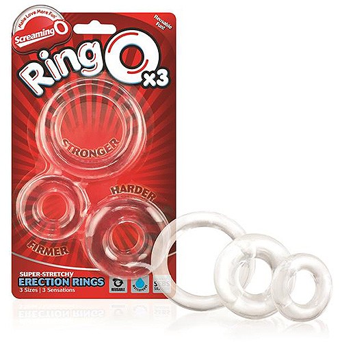 Screaming O RingO 3 Pack Clear	