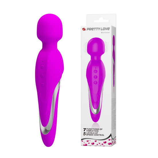 Pretty Love Mortimer Super Soft Silicone Wand Massager