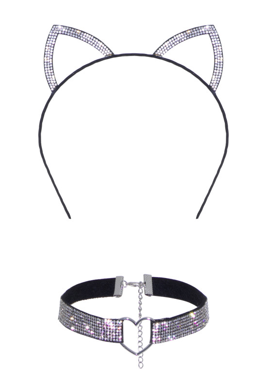 Cat Ear Headband & Choker