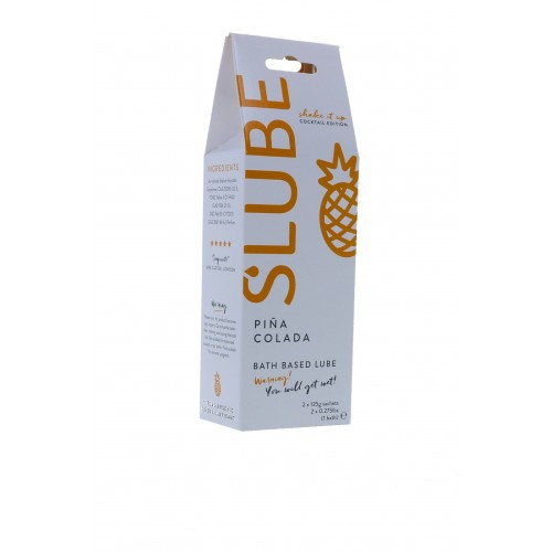 Slube Pina Colada Water Based Bath Gel 250g