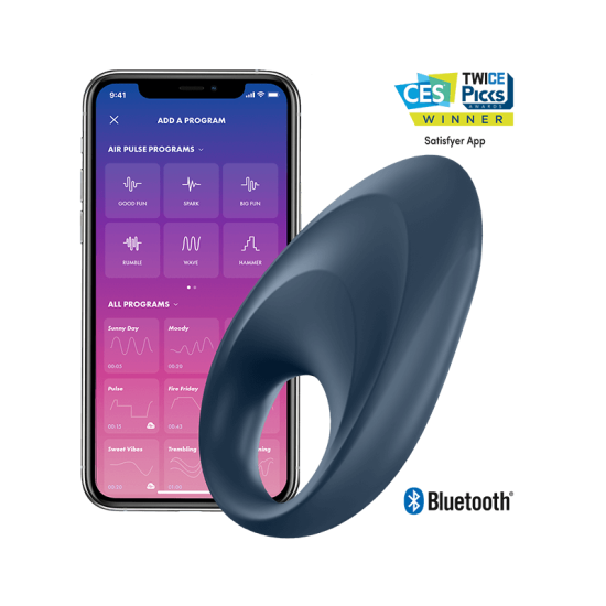 Satisfyer Mighty One App Controlled Vibrating Cock Ring