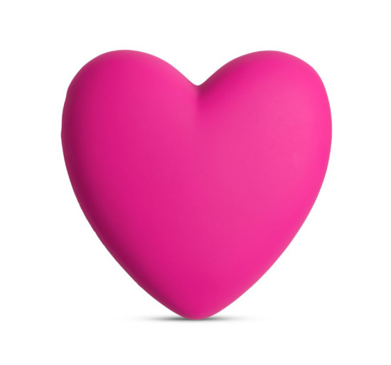 Je t'aime Heart Clitoral Vibrator Pink
