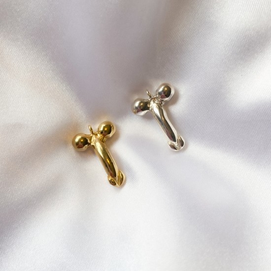Penis Pendant by Venus Libido - Silver or Gold Vermeil