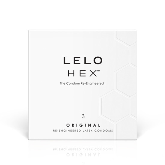 LELO Hex Original Condoms 3 Pack