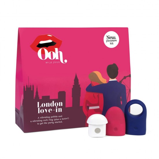 London Love-in - Clitoral Massager & Cock Ring Vibrator Pleasure Kit
