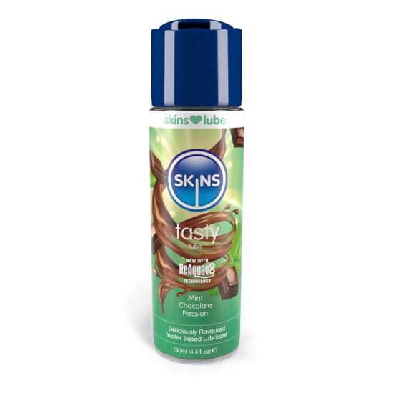 SKINS MINT CHOCOLATE WATER BASED LUBRICANT 4.4 FL OZ (130ML)