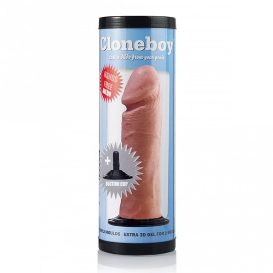 Cloneboy Cast Your Own Silicone Dildo with Suction Cup Kit Vanilla