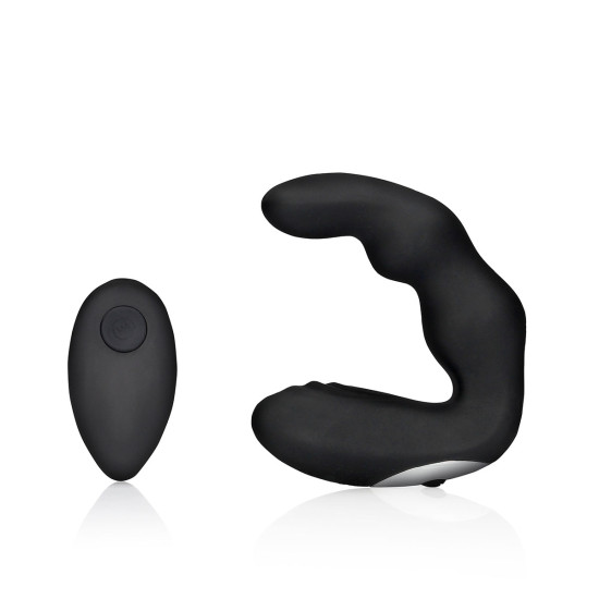 Bent Vibrating Prostate Massager with Remote Control