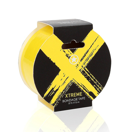 Ouch! Xtreme Bondage Tape - 57ft / 17,5 m - Yellow