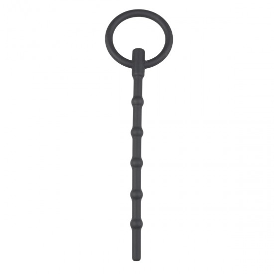 Long Hollow Silicone Penis Plug 8mm