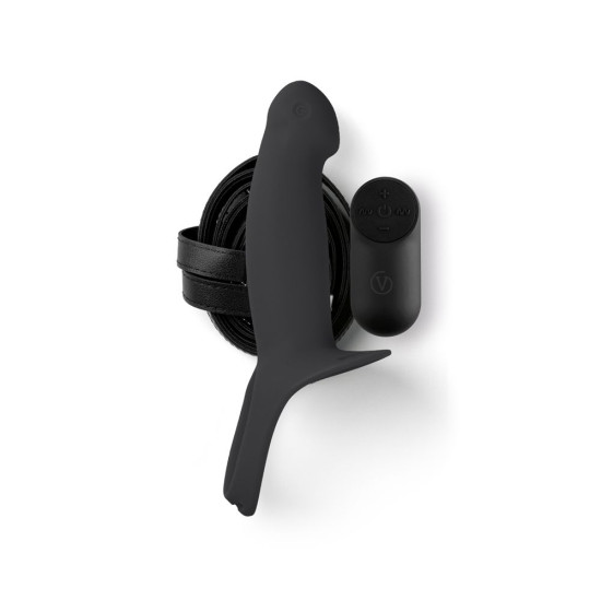 VIRGITE - HOLLOW HARNESS WITH VIBRATION - SIZE S