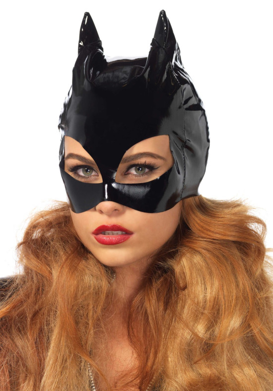 Vinyl Cat Woman Mask