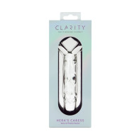CLARITY - GLASS DILDO - HERA'S CARESS