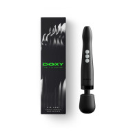 DOXY 2.0 - DIE CAST COMPACT CORDLESS WAND VIBRATOR - METAL - MATTE BLACK