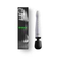 DOXY 2.0 - DIE CAST MAX CORDLESS WAND VIBRATOR - METAL - WHITE