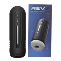REV - THRUSTING & VIBRATING MALE MASTURBATOR