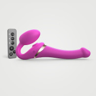 STRAP ON ME - MULTI ORGASM BENDABLE STRAPLESS STRAP-ON - FUCHSIA