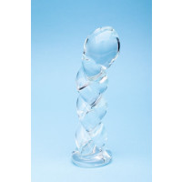 CLARITY - GLASS DILDO - SERAPHIC BRAID