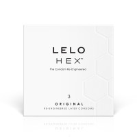 LELO Hex Original Condoms 3 Pack