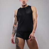 SUKREW NET VEST - NIGHTLIFE BLACK