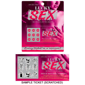 LUCKY SEX SCRATCH TICKETS