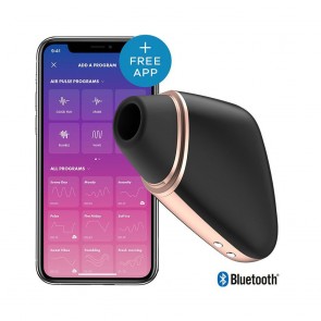 Satisfyer App Enabled Love Triangle Clit Sucking Massager