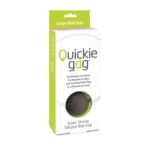 Quickie Silicone Ball Gag Large