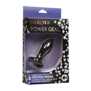 Power Gem Butt Plug Vibrating Crystal Probe Petite