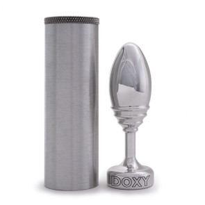 DOXY Aluminium Ribbed Butt Plug