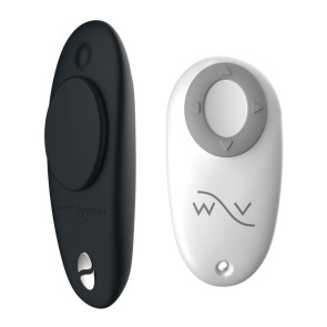 Moxie by We-Vibe  App & Remote Controlled Wearable Couples Knicker Vibe - Black Satin