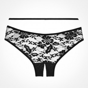 Adore by Allure Sweet Heavens Crotchless Lace Knickers