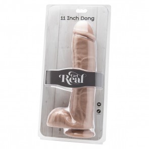 ToyJoy Get Real Flesh 11 Inch Dong With Balls