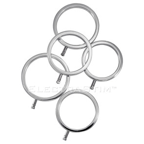 Electrastim Metal Cock Ring Set	