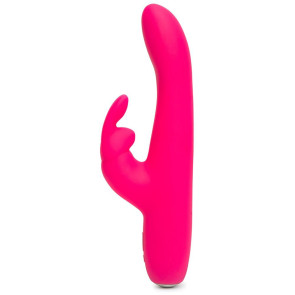 Happy Rabbit Slimline Curve Usb Rechargeable Rabbit Vibrator Pink