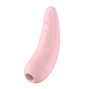 Satisfyer Curvy 2+ Vibrating & Sucking Clitoral Vibe