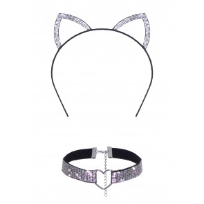 Cat Ear Headband & Choker