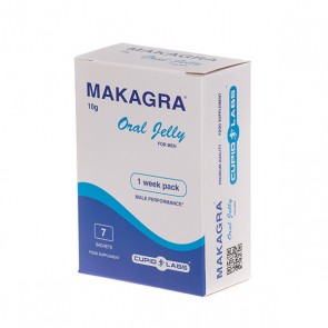 Makagra Erectile Enhancing Oral Jelly 7 Satchets