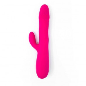 Cosmopolitan Luminous Dual Stimulator with Massage Beads Vibrator Pink