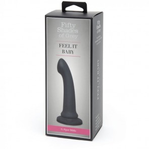 Fifty Shades of Grey Feel It Baby Silicone G-Spot Dildo 7 Inch