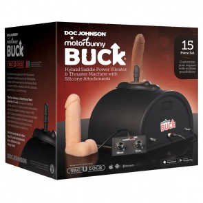 Doc Johnson x MotorBunny - Buck with Vac-U-Lock - Thrusting Sex Machine