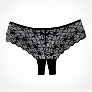Adore by Allure Sweetheart Crotchless Lace Knickers