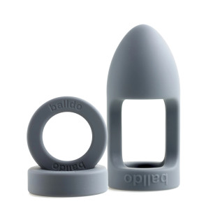 Balldo Balls-to-Dildo Set - Grey