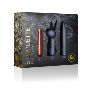 Rocks Off Silhouette Dark Desires Clitoral Vibrator Kit