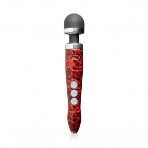 DOXY DIE CAST 3R RECHARGEABLE WAND MASSAGER - ROSES