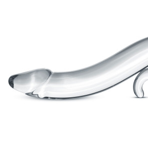 GLASS DILDO NO. 14 CRYSTAL PENIS