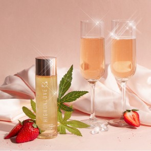 High on Love - Massage Oil Strawberries & Champagne 120ml