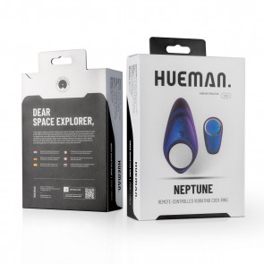 HUEMAN - Neptune Vibrating Remote Controlled Cock Ring