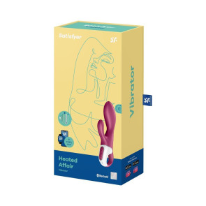 SATISFYER HEATED AFFAIR -  APP CONTROLLED WARMING RABBIT