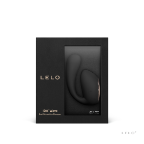 LELO IDA WAVE - COUPLES APP CONTROLLED VIBRATOR - BLACK