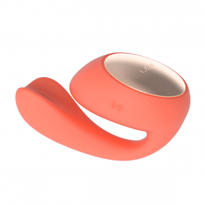 LELO IDA WAVE - COUPLES APP CONTROLLED VIBRATOR - CORAL RED